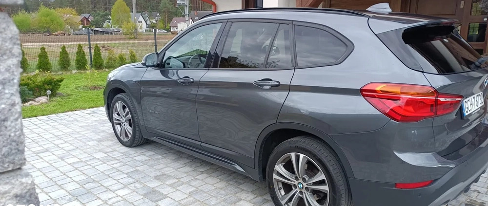 BMW X1 cena 71900 przebieg: 199798, rok produkcji 2016 z Chojnice małe 106